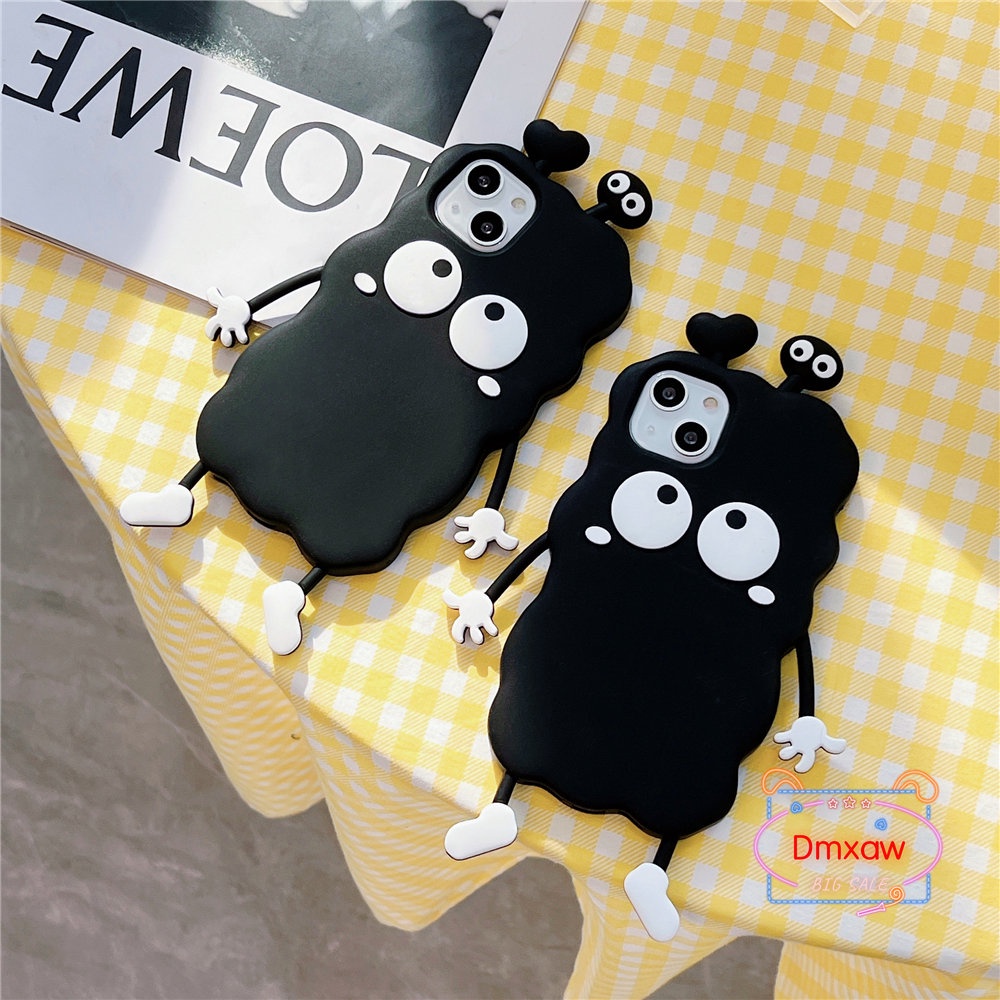 Ốp Điện Thoại Silicon Mềm Hình Bùi Nhùi 3D iPhone 14 Pro Max 14 Plus 13 Pro Max 11 12 Pro Max Xs Max Xr 7 8 6 6s Plus X Se 2020
