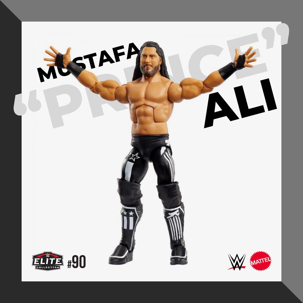 [CÓ SẴN] Mô hình đô vật WWE Mustafa Ali - Elite 90 - KHÔNG MASK ...