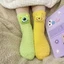 YB1 Winnie the Pooh Lotso gấu dâu Sullivan Mike Coral Fleece Ấm Tất Cặp Đôi Người Bạn Thân Nhất Chống Gió Thời Trang B