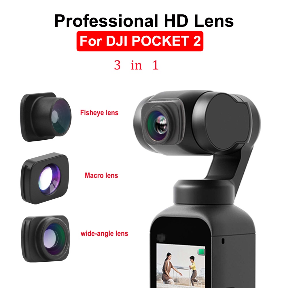 Tay Cầm Chống Rung Góc Rộng Từ Tính HD Chuyên Nghiệp Cho DJI OSMO