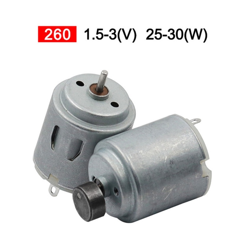 SUIT DIY Sở Thích 260 Micro Motor Mini Micro Motor DIY Sở Thích Đồ Chơi Ô Tô Động Cơ Điện