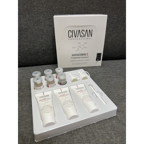 Set Dưỡng Trắng Da Cao Cấp Civasan Varocobin C Professional | Shopee Việt  Nam