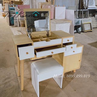 Bàn trang điểm giấu gương Nội Thất Tiết Kiệm