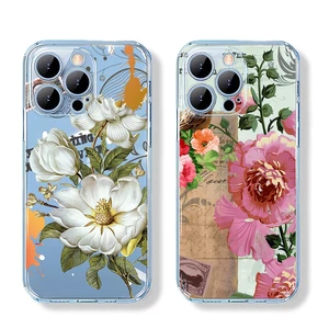 Ốp lưng iphone Hoa châu âu 3D đẹp sang trọng dẻo iPhone 6 6s 7 8 plus x xs max 11 promax (a01)