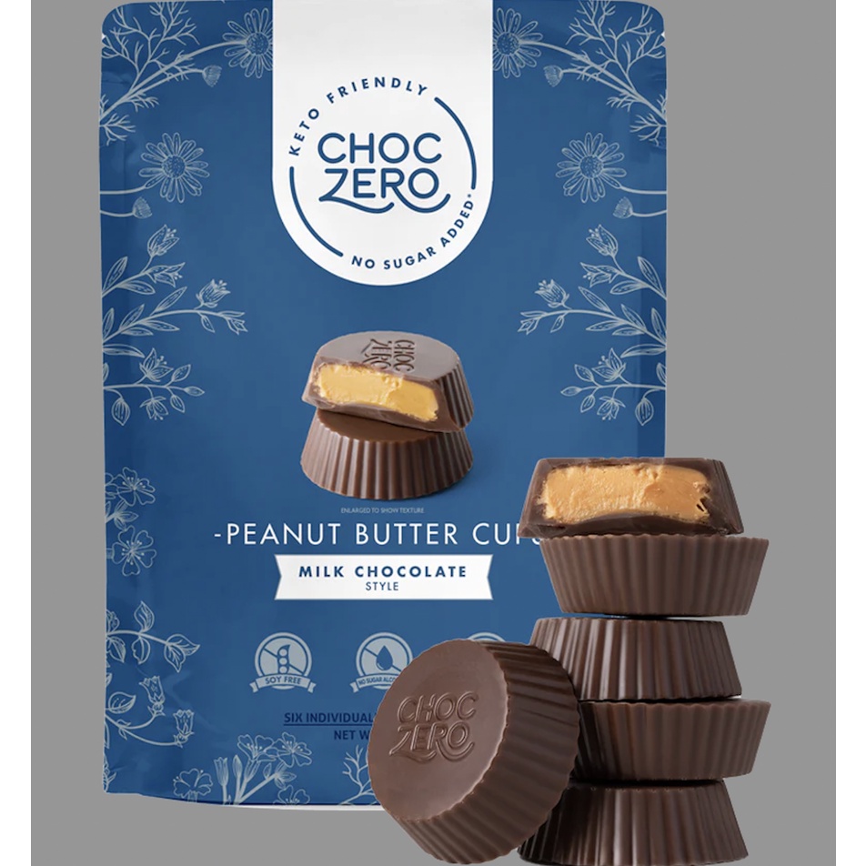 ChocZero Dark Chocolate Peanut Butter Cups - 3 oz