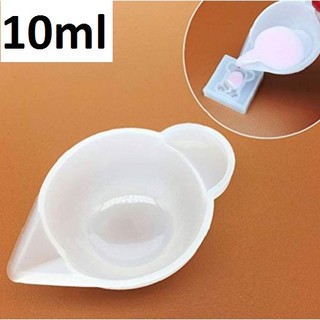 1 Cốc chia vạch Silicon 10ml / 30ml / 100ml dùng để trộn màu/ resin/ epoxy làm đồ trang sức thủ công