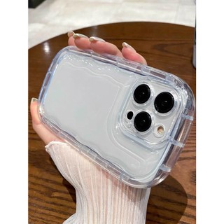 Mềm Ốp Điện Thoại Dẻo Trong Suốt Dày Dặn Chống Sốc Kèm Túi Khí Cho iphone 15 14 13 12 11 x xs xr xsmax
