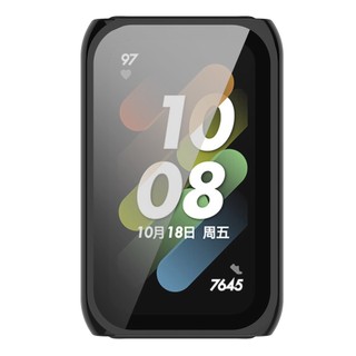Ốp Điện Thoại Kính Cường Lực PC Cứng Bảo Vệ Màn Hình Cho Huawei Band 7 6 pro NFC Honor Band 6