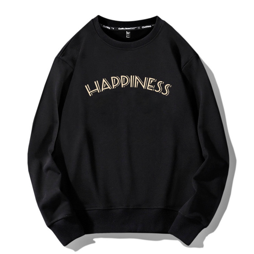 Áo Sweater Xanh Rêu HappyFamily Form Rộng Màu Xanh Rêu Hot Trend HAPPINESS Chất Nỉ Da Cá 100 Cao Cấp