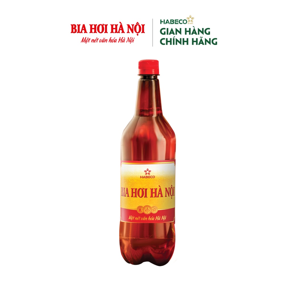 Ảnh HỎA TỐC HÀ NỘI - Lốc 6 chai Bia Hơi Hà Nội - HABECO (1 lít/ chai) 3