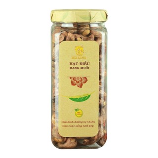 Hạt điều vỏ lụa rang muối Hải Long hộp 250g giữ nguyên vị, món quà biếu Tết đậm đà bản sắc quý | HẢI LONG