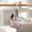 Túi lưới vải phơi cọ và mút trang điểm xoay 360 độ siêu bền đẹp không nắp và có nắp đậy