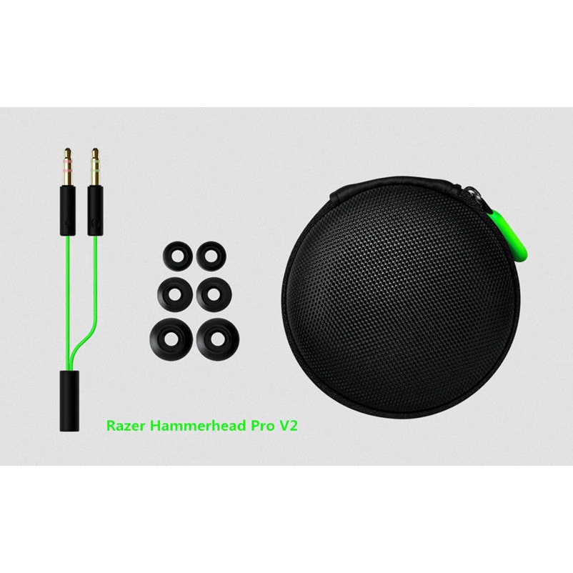 Tai nghe Razer Hammerhead Pro V2 có hộp tai nghe trò chơi