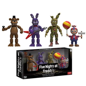 4 Cái / bộ FNAF Năm Đêm Tại Freddy 's Pizza Simulator Nhân Vật Hành Động Trò Chơi Đồ Chơi