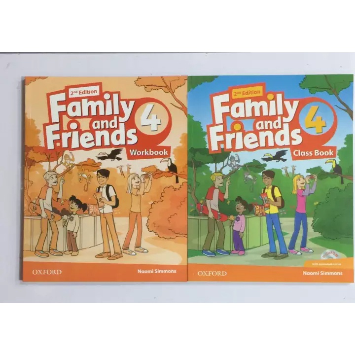Sách - Combo Tiếng Anh- Family And Friends 4- 2nd Edition (WB + SB ...