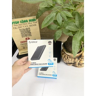Box ổ cứng Hdd Box ORICO 2521U3 chuẩn 2.5in - Dùng cho HDD, SSD - SP Chính hãng bảo hành 12 tháng