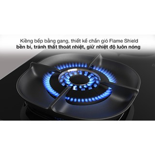 Bếp ga âm Electrolux EHG8250BC-Chính hãng 100% trưng bày mới 99%-Đánh lửa:Đánh lửa IC bằng pin nhanh