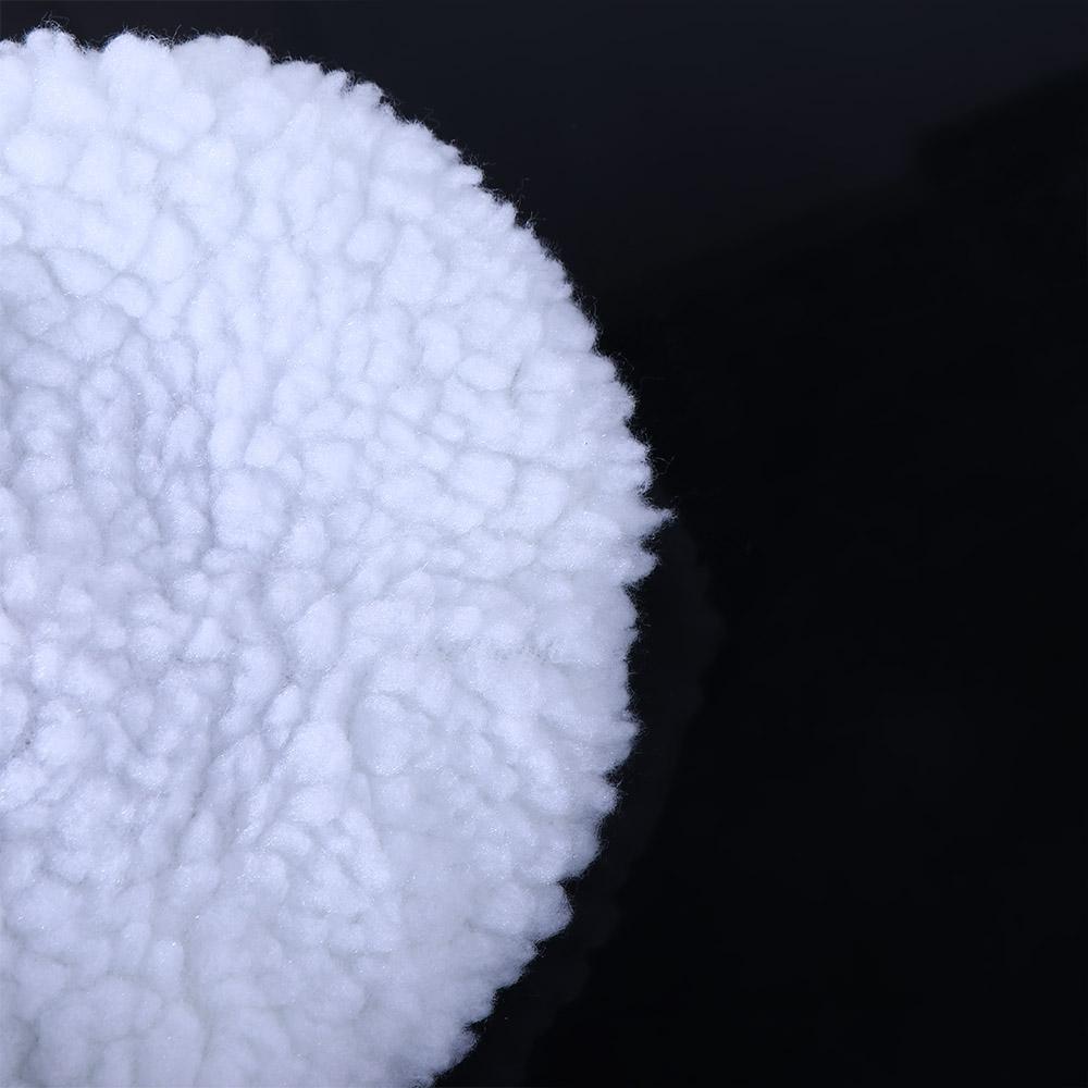 DELMER Woolen Fleece Pad Buffing Waxing Chăm sóc sơn ô tô đa năng cho 5 / 6 / 7 / 8 / 9 / 10 inch Phụ kiện đánh bóng tự động Đánh bóng vải Terry