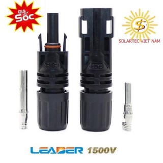 Jack MC4 Leader 1500V cao cấp chuyên dùng kết nối tấm pin mặt trời