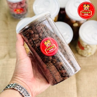 Hạt dưa mộc 400g TIGER FOOD Hạt dưa không phẩm màu giòn béo hạt to - Quà tết 2023