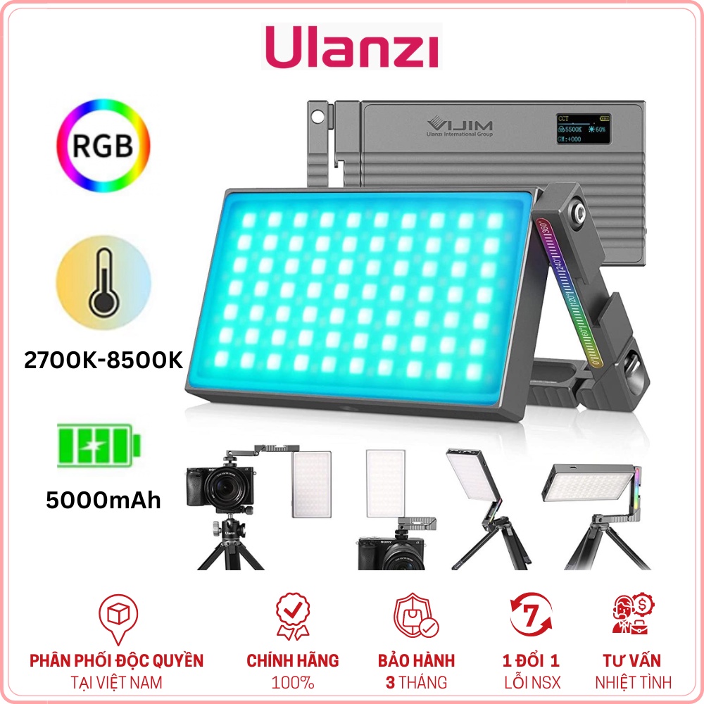 ULANZI VIJIM R70 RGB (2700-8500K) - HÀNG CHÍNH HÃNG - Đèn LED đổi màu ...