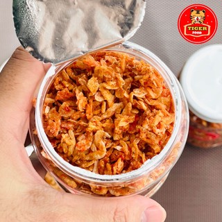 Ruốc tẩm gia vị 200g TIGER FOOD Tép ngon mix muối tôm,bơ tỏi, thái cay SIÊU GHIỀN dùng cho nhiều món
