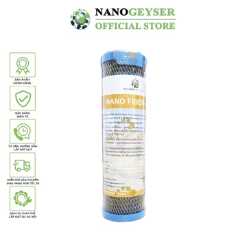 Lõi Nano Fiber 4IN1 Nano Geyser, Lõi lọc nước số 3 máy NANO, Dùng cho các dòng máy NANO, Geyser Ecotar 4, Ecotar 8...