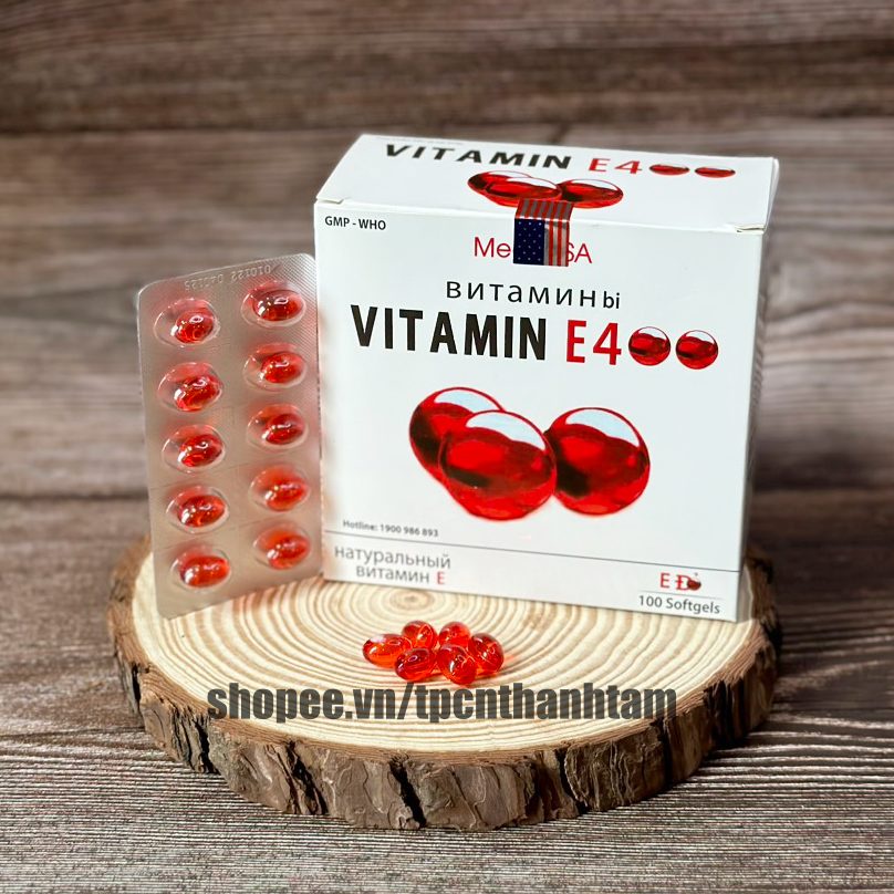 Vitamin E đỏ chính hãng có thành phần gì?
