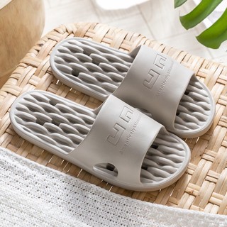 Dép đi trong nhà, nhà tắm, văn phòng Simple Fashion có lỗ thoát nước ở đế dép chất liệu cao su chống trơn trượt mã