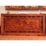 Tranh gỗ hương đồng quê rộng 155 cm . Tranh treo tường trang trí phong thuỷ gia đình, công ty , cửa hàng — ảnh 4