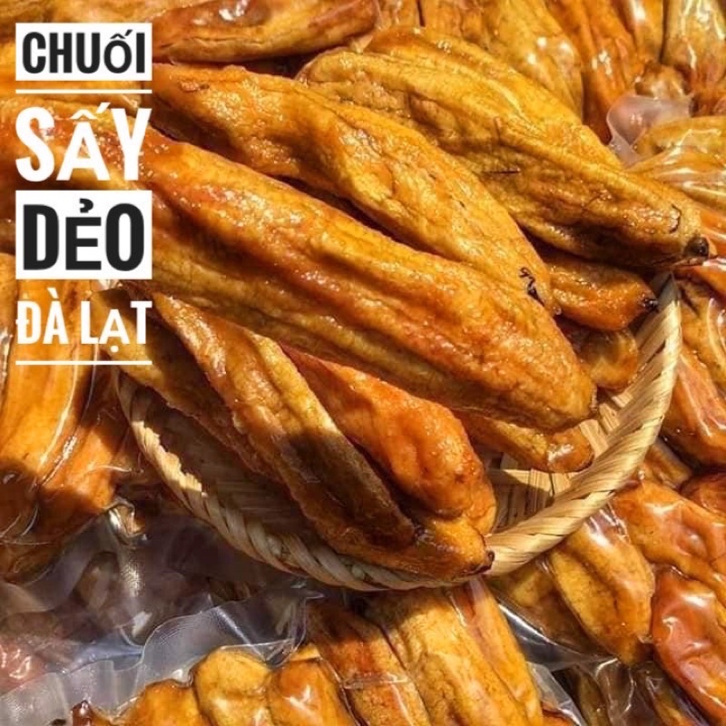 Chuối Sấy Mè Gừng Giòn Tan 1Kg [CÓ BÁN SỈ] , [Loại Đặc Biệt] Hàng ngon nhà làm