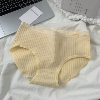 Quần Lót Cotton Lưng Vừa Màu Sắc Xinh Xắn Cho Nữ
