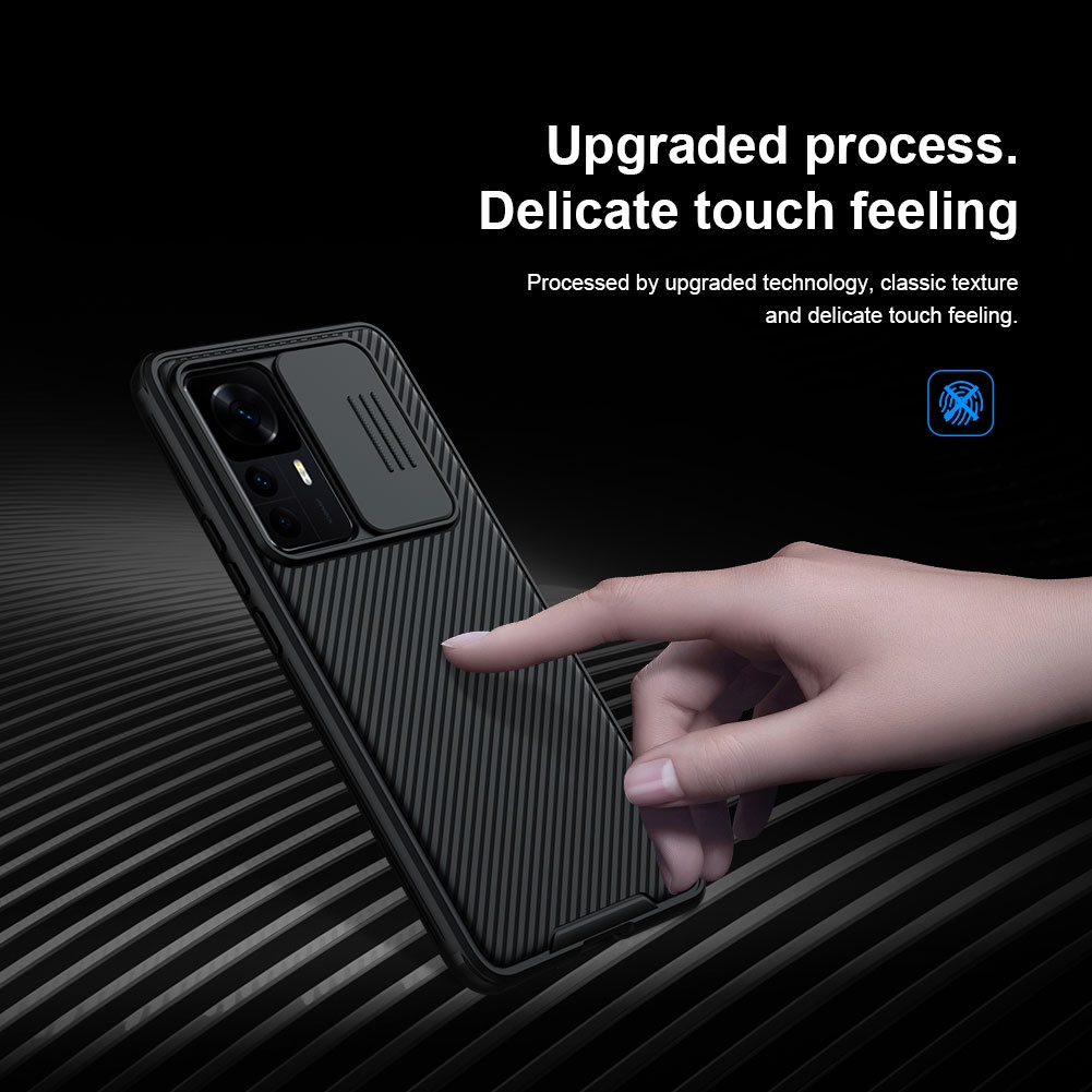 Ảnh Ốp điện thoại Nillkin Luxury CamShield Xiaomi 14T Pro 13T Pro 12T Pro 11T Pro 12S 11 Lite 12X Ốp điện thoại trượt máy ảnh Ốp điện thoại chống sốc mờ 4