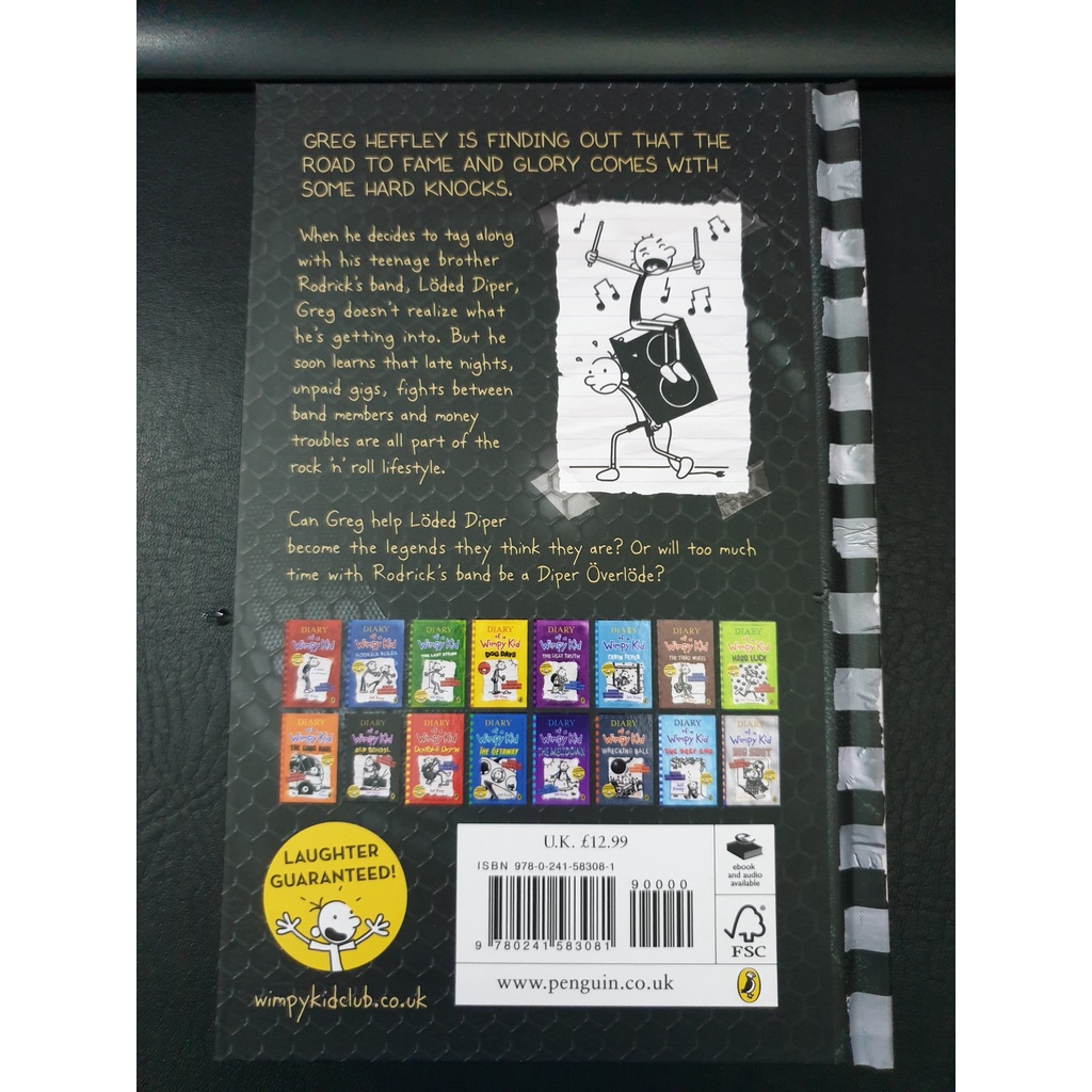 Ảnh Sách Ngoại văn: Diary Of A Wimpy Kid: Diper Överlöde (Book 17) 1