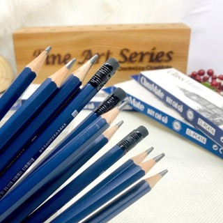 Hộp 12 Bút Chì Gỗ 6B CLASSMATE Chì Đậm, Lõi Chì Lớn Mềm Êm Tay Dùng Luyện Tập Viết Chữ, Phác Thảo, Vẽ Tranh CL-PC416