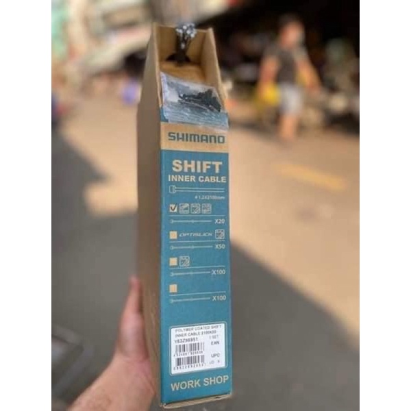 Ruột Đề SHIMANO Chính Hãng Phủ Sẵn Mỡ Bò Dài 210cm