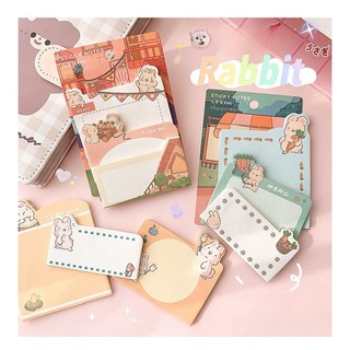 Giấy Note Cute Hoạt Hình Nhớ Nhiều Màu Đồ Dùng Học Tập Sáng Tạo Vintage VPK19