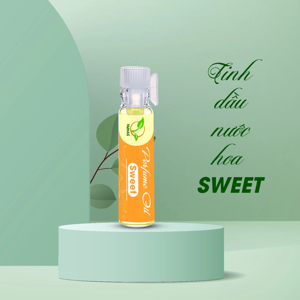 Ảnh Tinh dầu nước hoa Perfume Oil Sweet TAMAS hương thơm ngọt ngào quyến rũ, lưu hương lâu 3