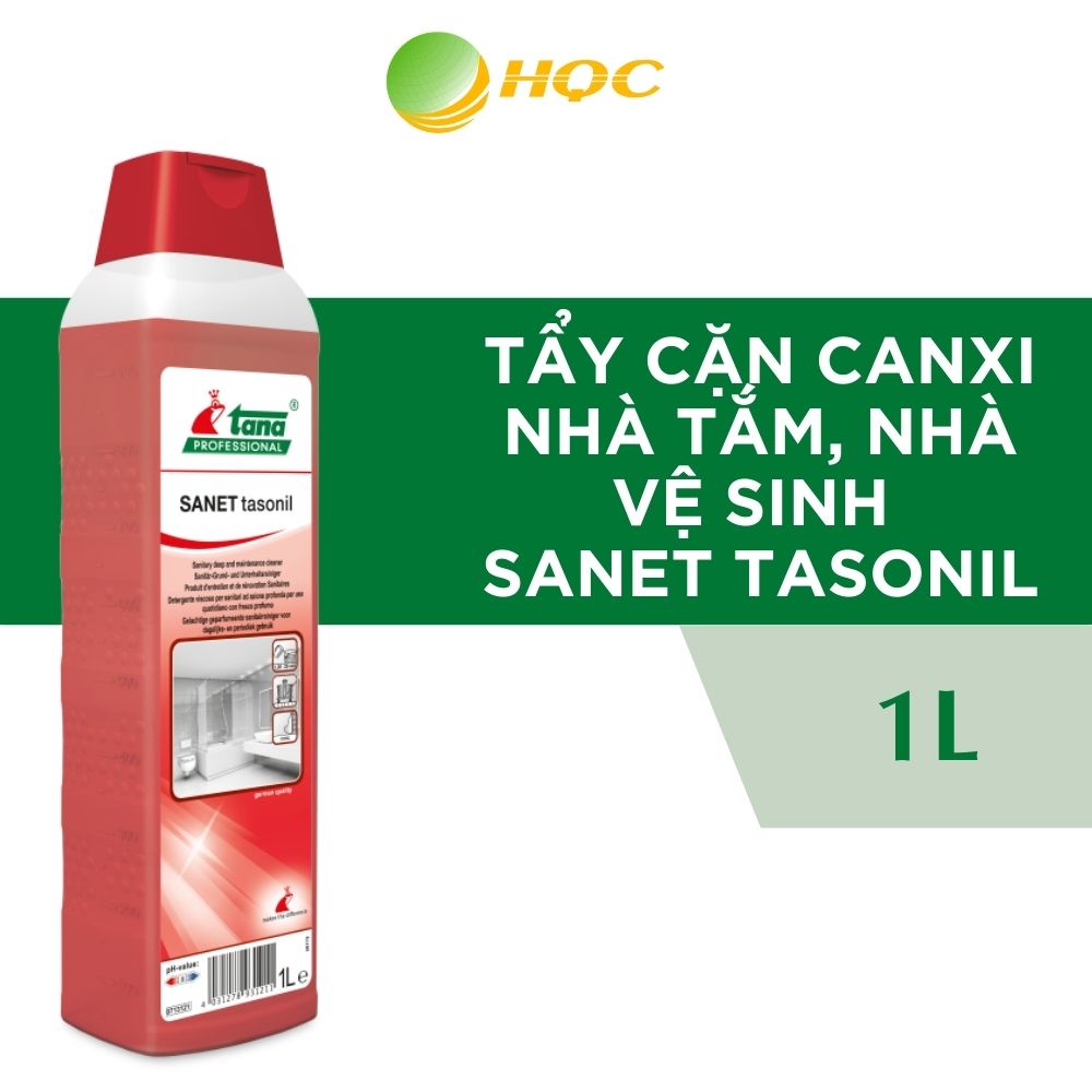 Tẩy Cặn Canxi SANET tasonil Nhập Khẩu Đức Tẩy Sạch Vòi Sen, Vách Kính, Lavabo, Bồn Cầu Nhà Tắm, Nhà Vệ Sinh
