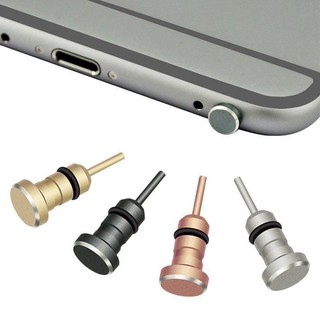 Nút Bịt Chống Bụi Cho Lỗ Cắm Tai Nghe Điện Thoại Di Động 3.5mm Bằng Hợp Kim Nhôm