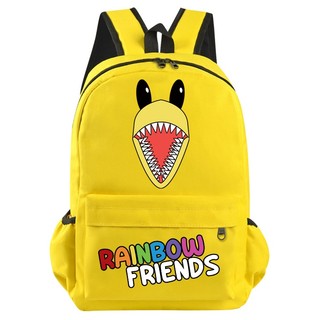 Roblox Rainbow Friend Ba lô Sinh viên Trường học Công suất lớn In thời trang Cá tính Túi xách nữ đa năng