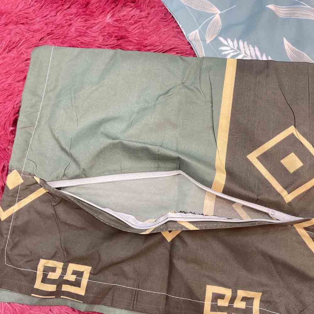 Vỏ gối nằm poly cotton chính hãng TOPAZ siêu mềm mịn mẫu mã đẹp an toàn cho làn da của bạn giao mẫu ngẫu nhiên 40x60cm