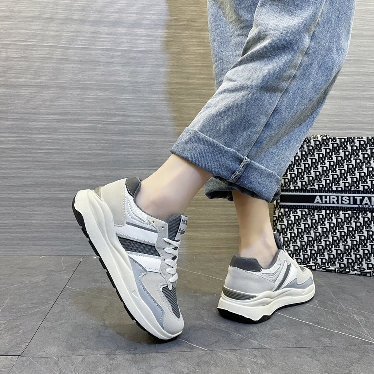 Giày Thể Thao độn đế Tăng Chiều Cao Giày Sneaker Ulzzang Nữ Hot Hit