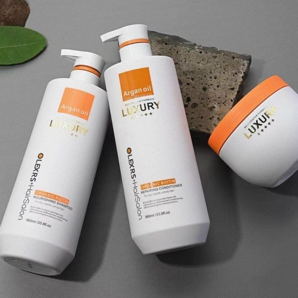 Combo Dầu gội xả phục hồi, chống rụng tóc Olexrs Hair Salon Luxury 500ml - 960ml