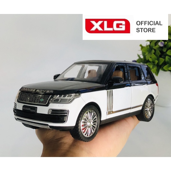 Ảnh Mô hình xe ô tô Range Rover 2022 cao cấp bằng hợp kim có đèn led âm thanh 1