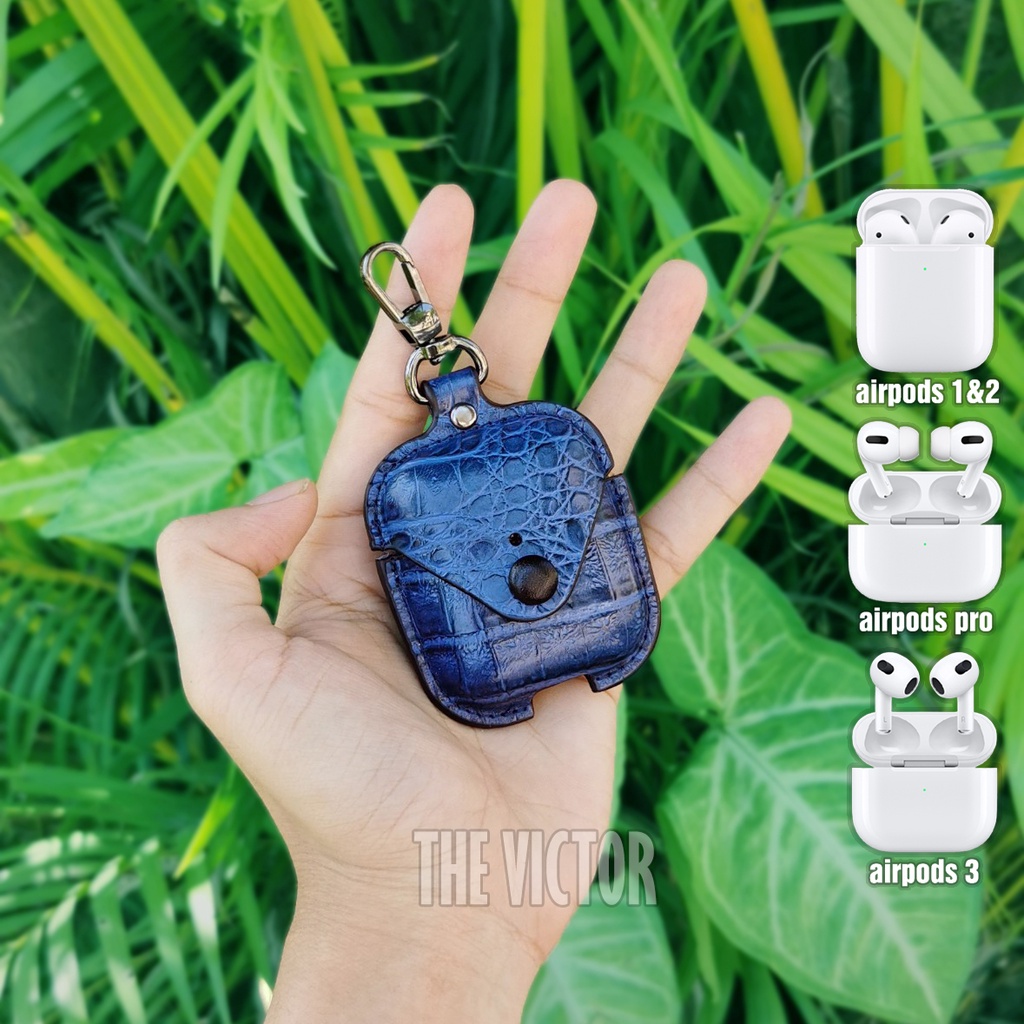 bao da airpod 2 (5 màu da tùy chọn)