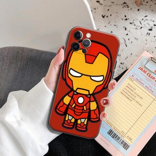 Ốp điện thoại di động Groot Iron Man Avengers Marvel Apple dễ thương cho iPhone 11 12 13 14 Pro Max Mini 6 7 8 Plus X Xs XR SE Black Cover