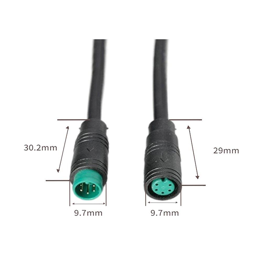 Đầu nối đế NOTE1 M8 5 kiểu Đầu nối chống nước màu đen