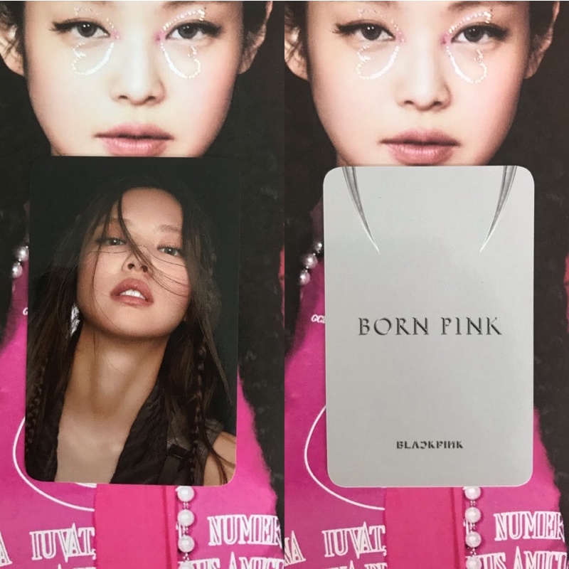 [official Toploader]blackpink Card Jennie Ktown4u Pre Order Album Born