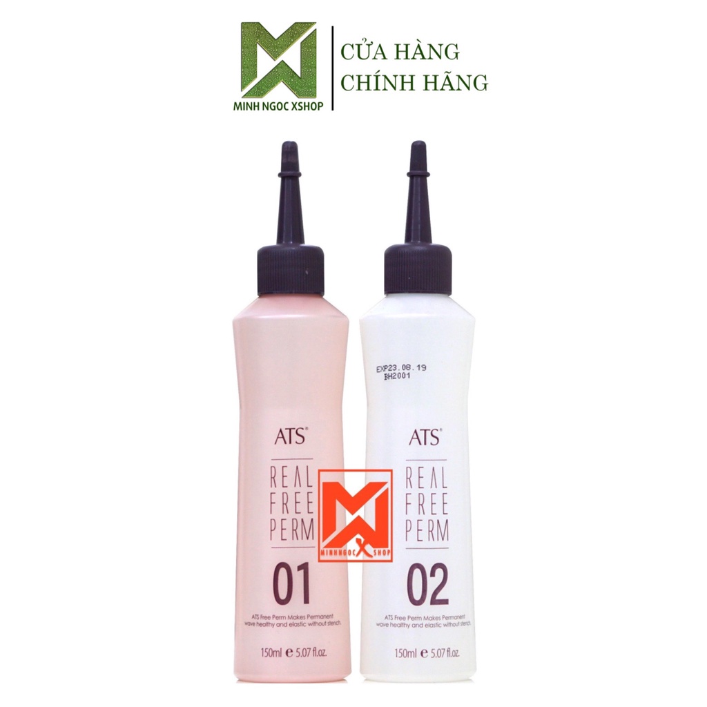Uốn lạnh không mùi ATS Real Free Perm 150ml | Shopee Việt Nam
